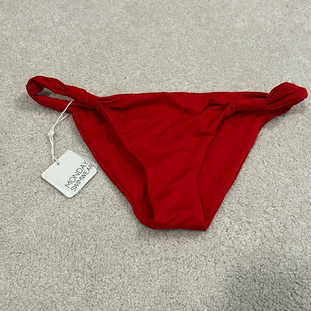 Monday Swimwear tulum bottom in paprika